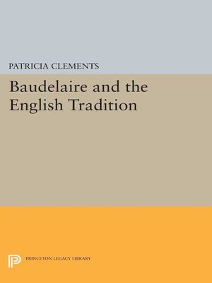 cover image of Baudelaire and the English Tradition